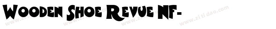 Wooden Shoe Revue NF字体转换